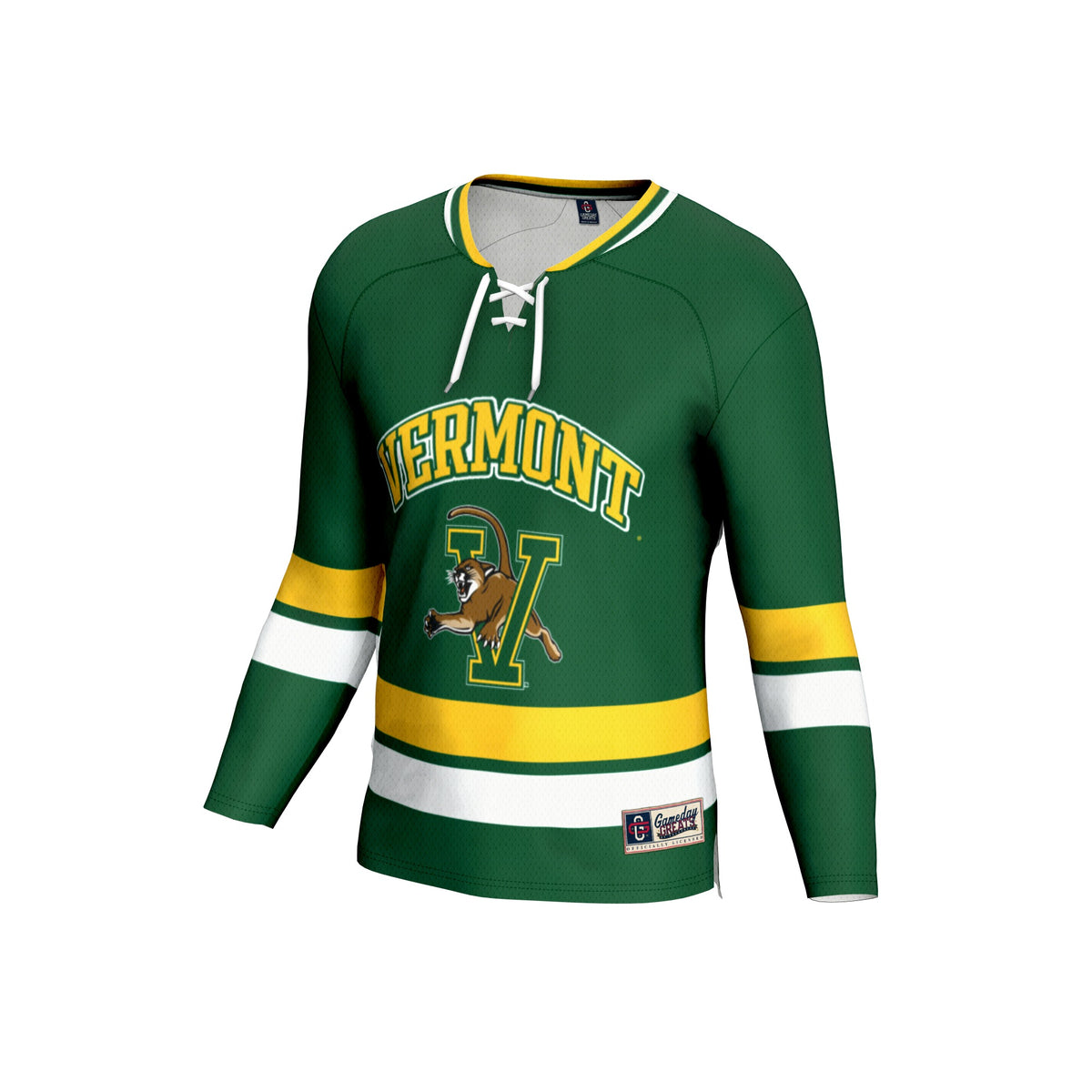 Youth Green Vermont Catamounts Lightweight Women's Hockey Team Fashion Jersey
