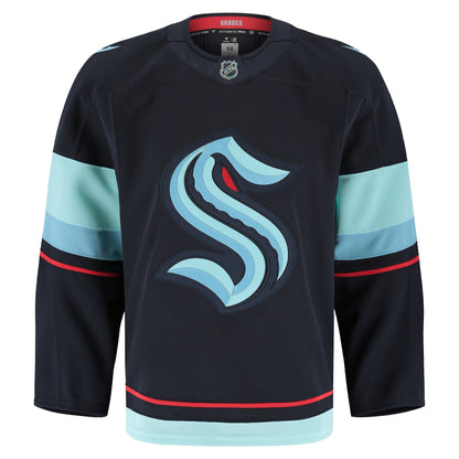 Men's Seattle Kraken Fanatics Deep Sea Blue Home Authentic Pro Jersey
