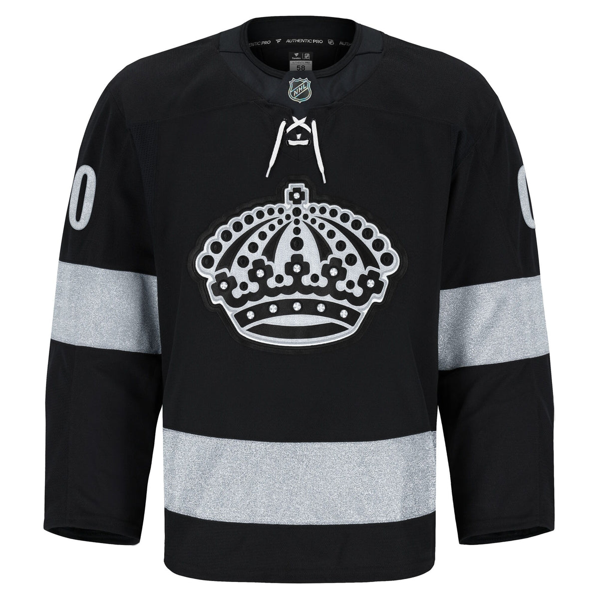 Men's Los Angeles Kings Fanatics Black Alternate Authentic Pro Custom Jersey