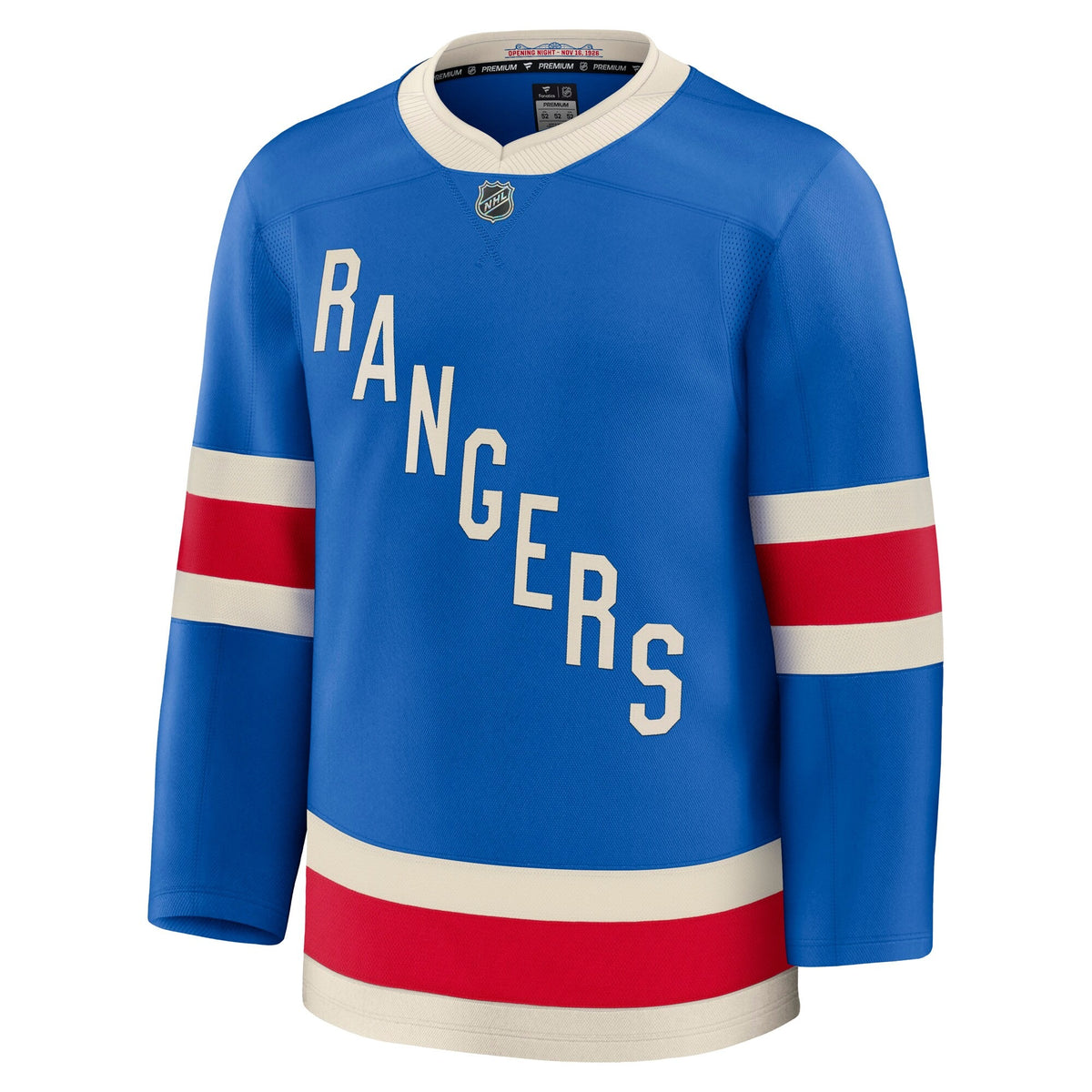 Men's New York Rangers Fanatics Blue Centennial Premium Jersey