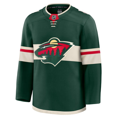 Men's Minnesota Wild Fanatics Green Home Premium Jersey