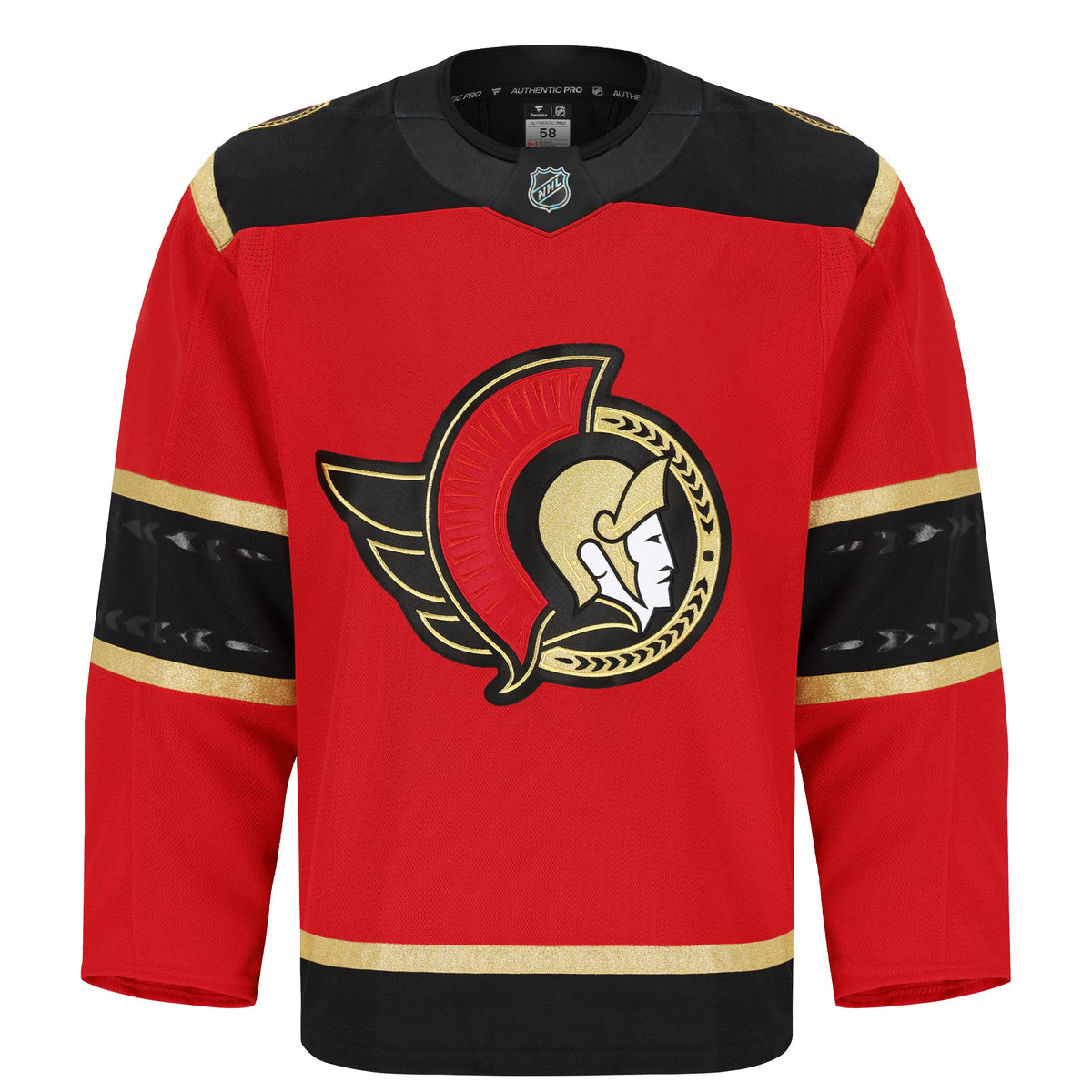 Men's Ottawa Senators Fanatics Red Alternate Authentic Pro Jersey