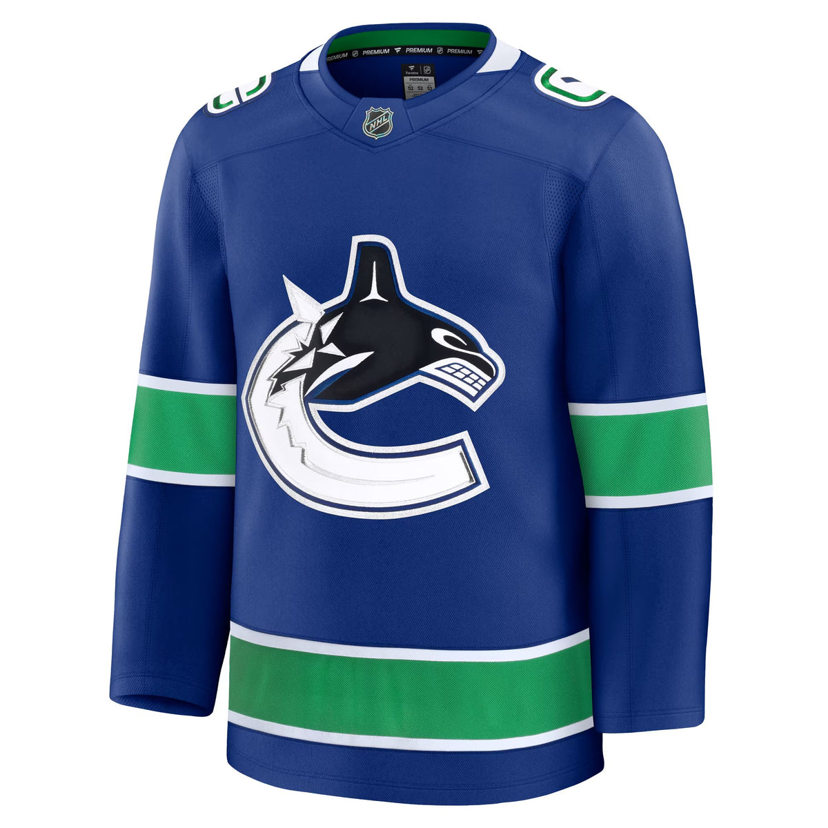 Men's Vancouver Canucks Fanatics Blue Home Premium Jersey