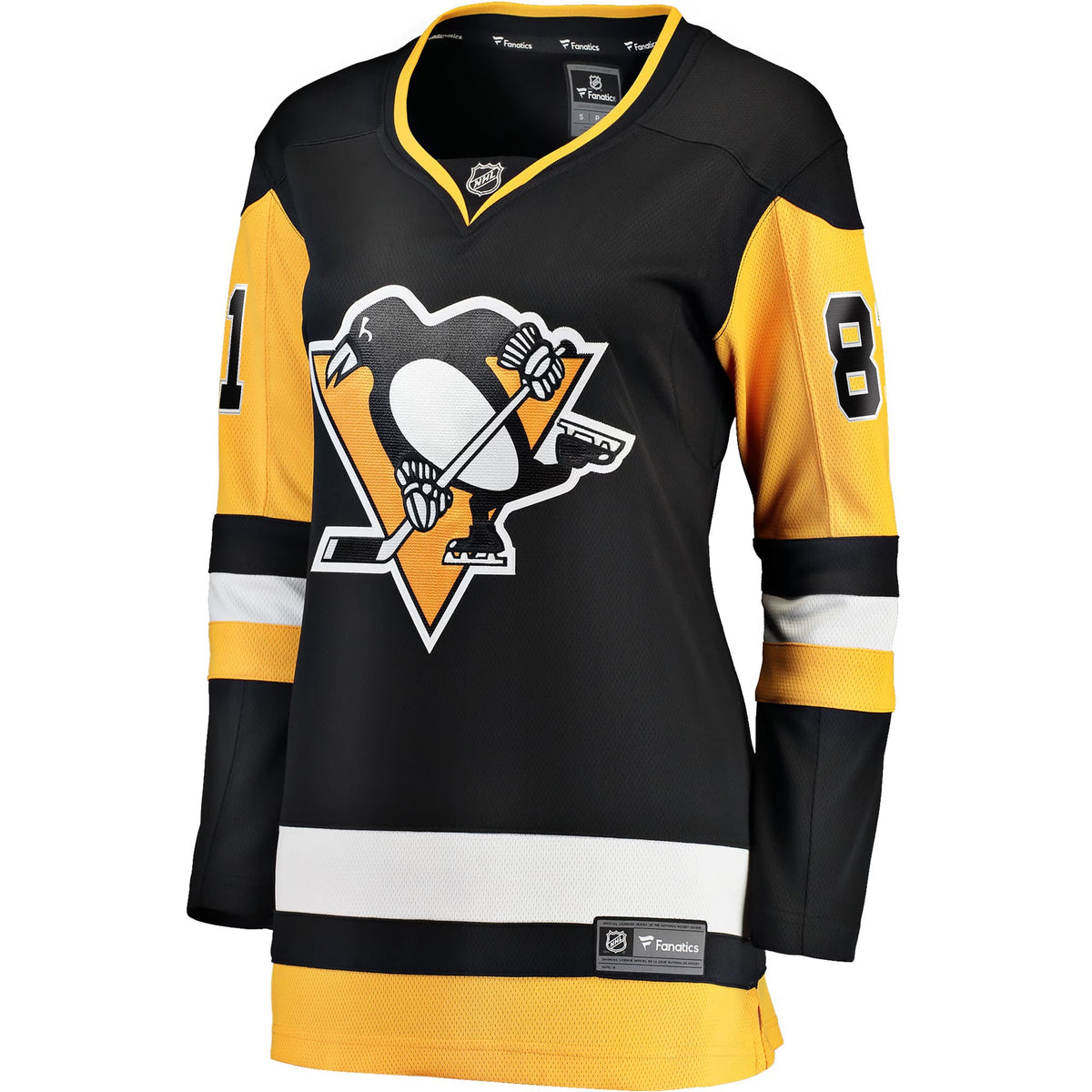 Women's Pittsburgh Penguins Ben Kindel Fanatics Black Home Breakaway Jersey