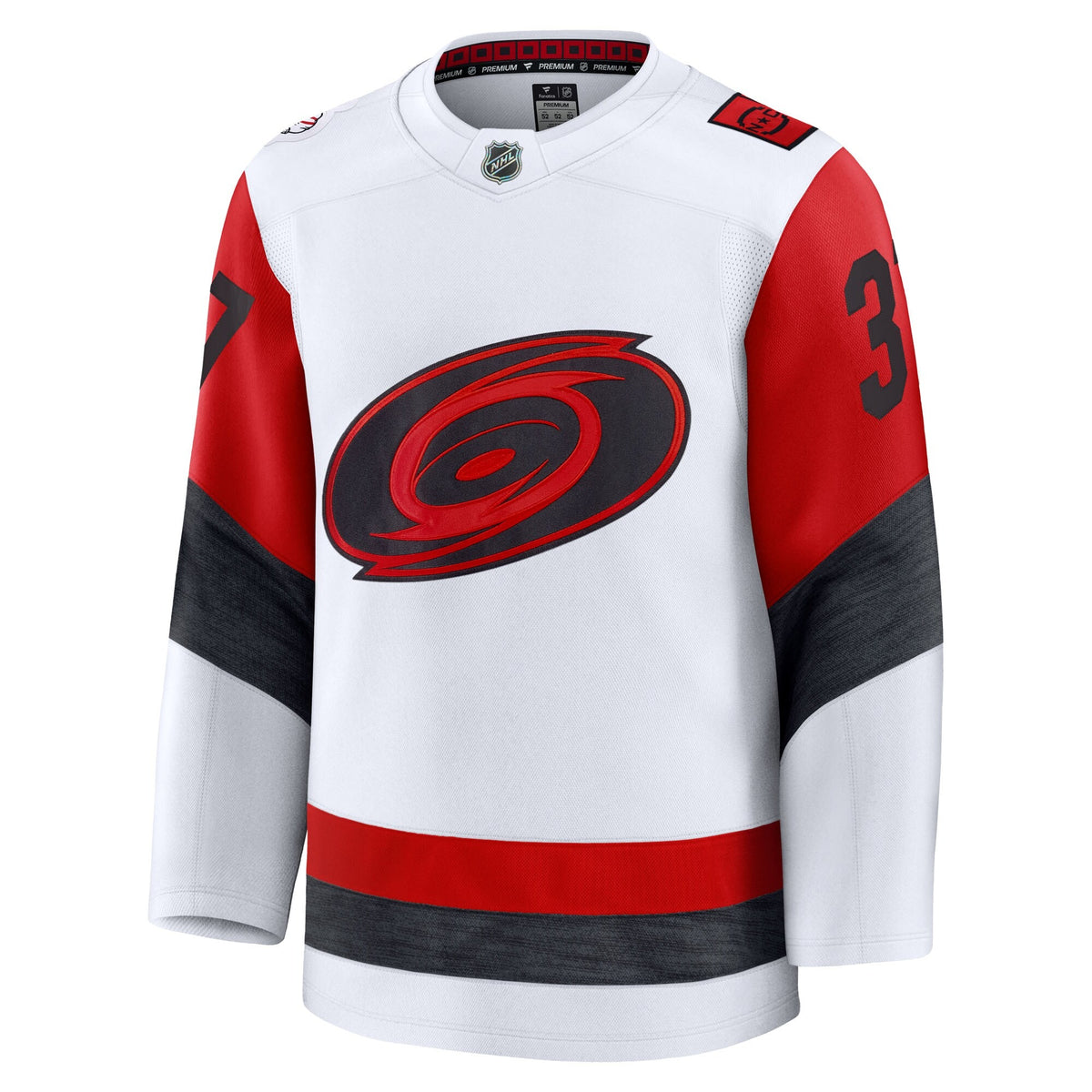 Men's Carolina Hurricanes Andrei Svechnikov Fanatics White Away Premium Jersey