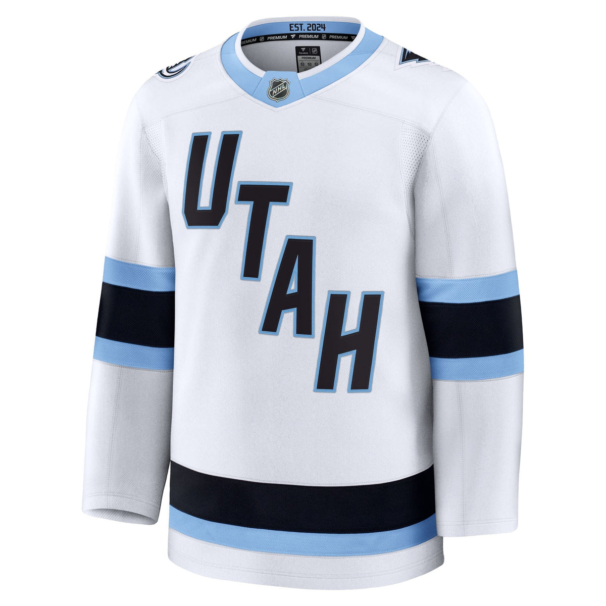Men's Utah Mammoth Fanatics White Away Premium Jersey