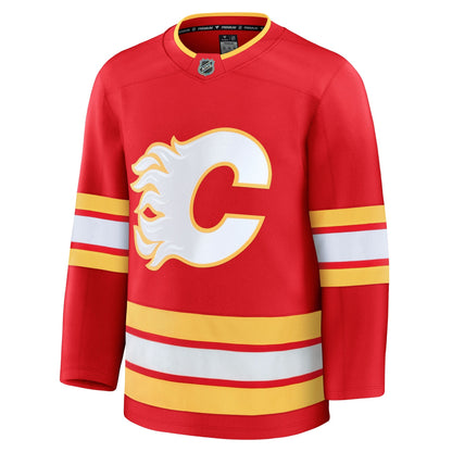 Men's Calgary Flames Fanatics Red Home Premium Jersey