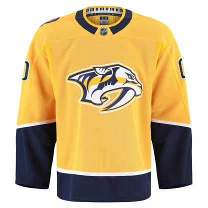 Men's Nashville Predators Fanatics Gold Home Authentic Pro Custom Jersey