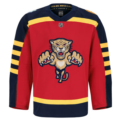 Men's Florida Panthers Fanatics Red 2026 NHL Winter Classic Authentic Pro Jersey
