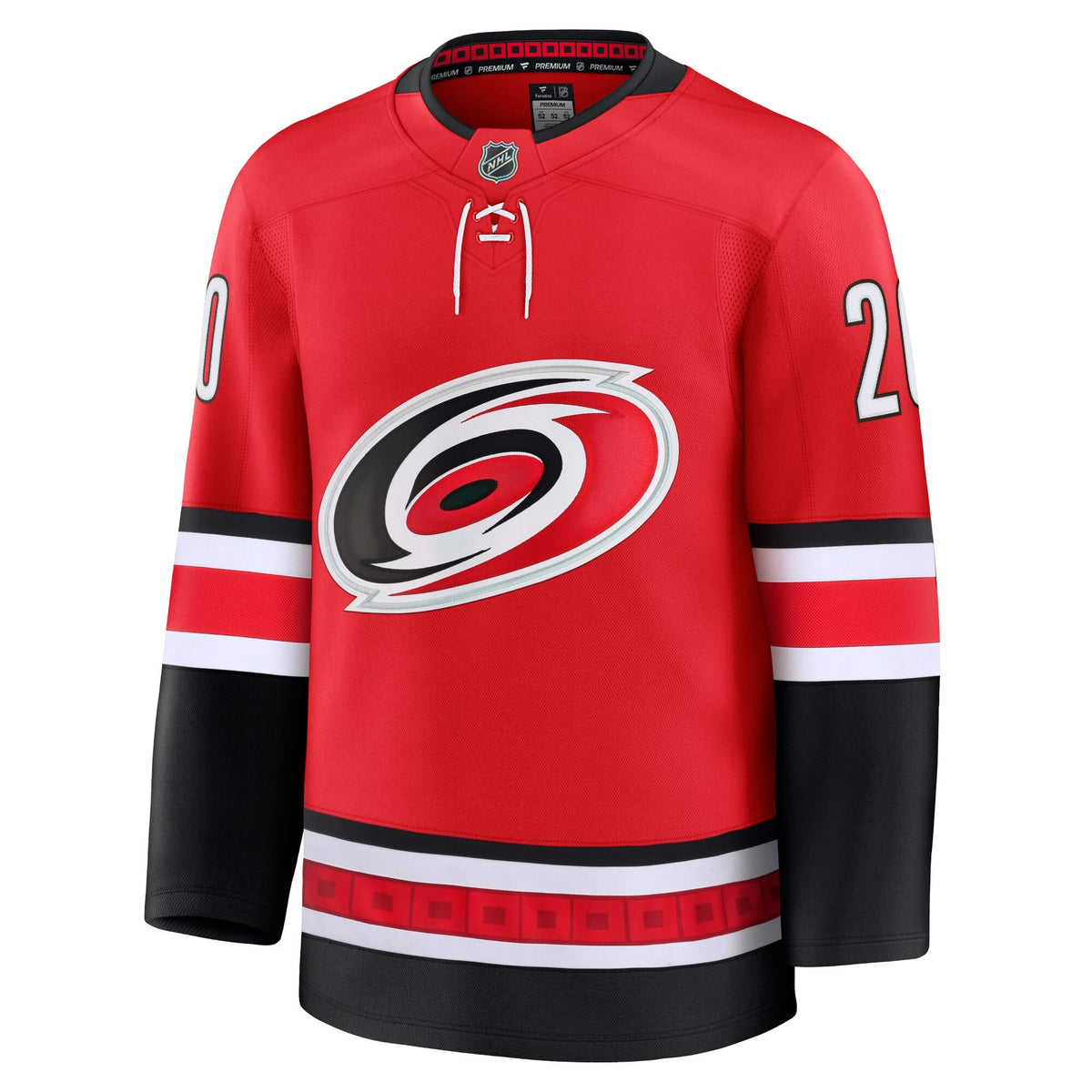 Men's Carolina Hurricanes Sebastian Aho Fanatics Red Alternate Premium Jersey