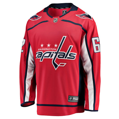 Men's Washington Capitals Ilya Protas Fanatics Red Home Breakaway Jersey