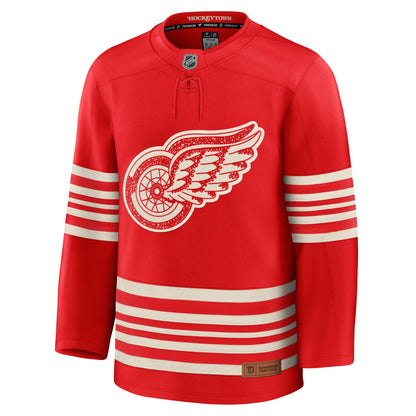 Men's Detroit Red Wings Fanatics Red Centennial Premium Jersey