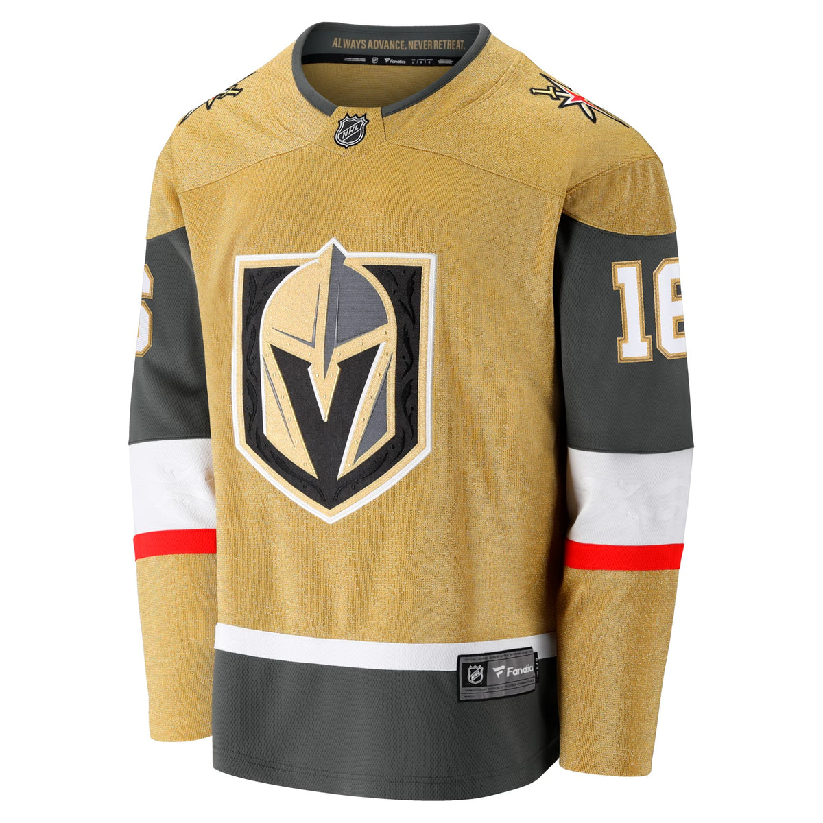 Men's Vegas Golden Knights Pavel Dorofeyev Fanatics Gold Premier Breakaway Player Jersey