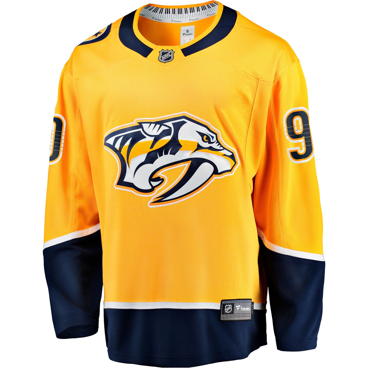 Men's Nashville Predators Ryan O&'Reilly Fanatics Gold Home Breakaway Jersey