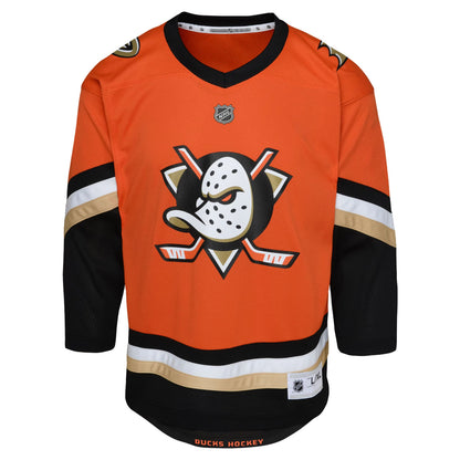 Youth Anaheim Ducks Orange Home Replica Jersey