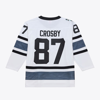 Men's Sidney Crosby Mitchell & Ness White 2019 All-Star Game Power Play Jersey
