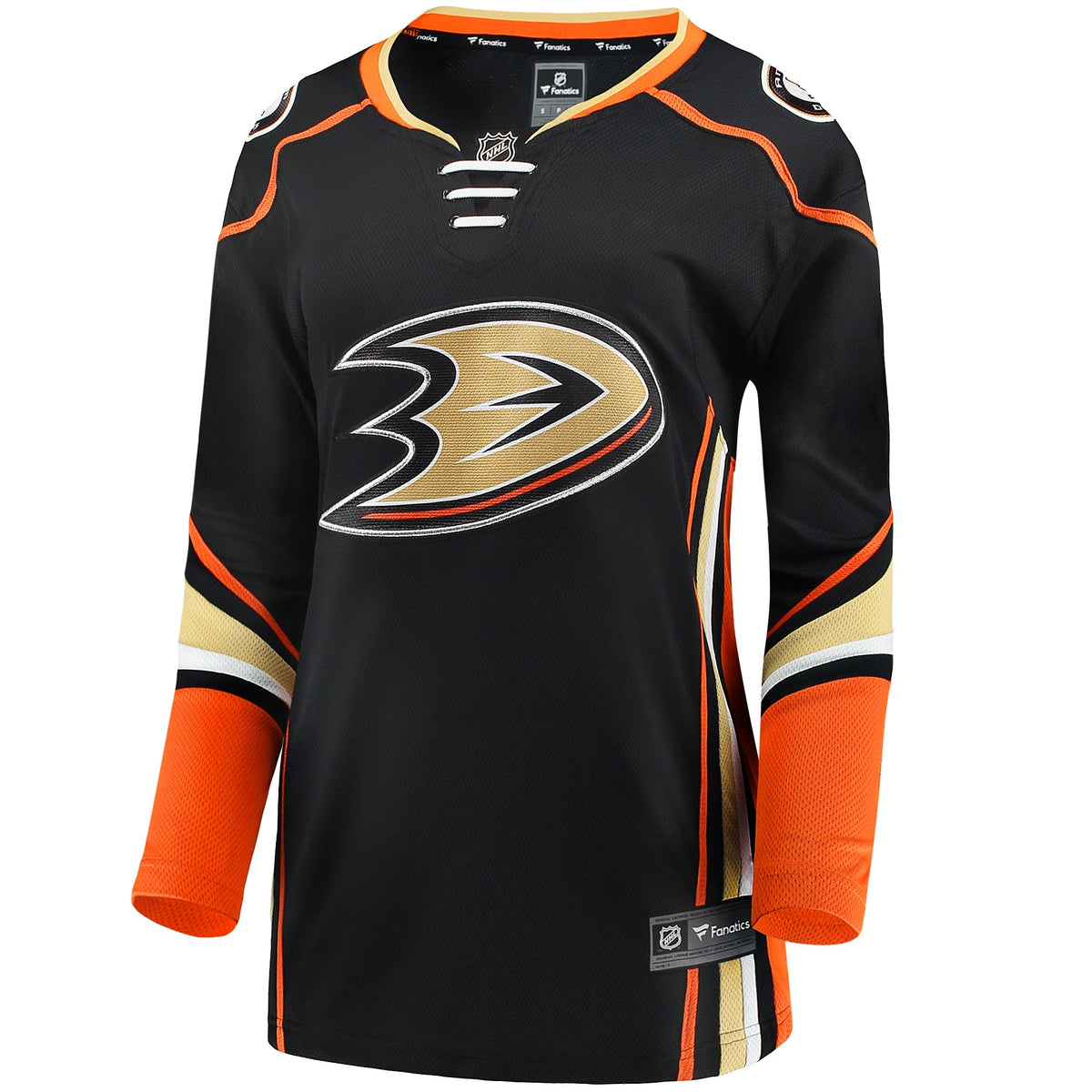 Women's Anaheim Ducks Fanatics Black Home Breakaway Jersey