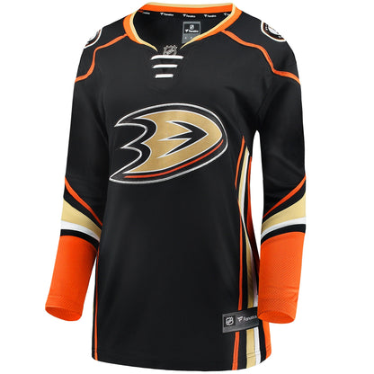 Women's Anaheim Ducks Fanatics Black Home Breakaway Jersey