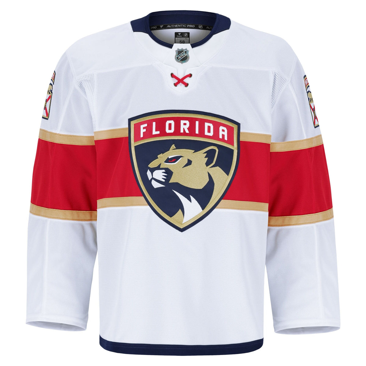 Men's Florida Panthers Fanatics White Away Authentic Pro Jersey