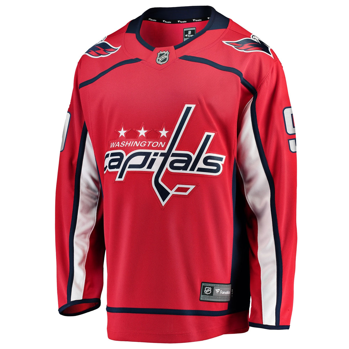 Men's Washington Capitals Ryan Leonard Fanatics Red Home Breakaway Jersey