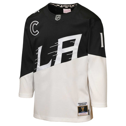 Youth Los Angeles Kings Anze Kopitar Mitchell & Ness Black_White 2020 Stadium Series Power Play Jersey