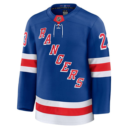 Men's New York Rangers Adam Fox Fanatics Blue Home Premium Jersey