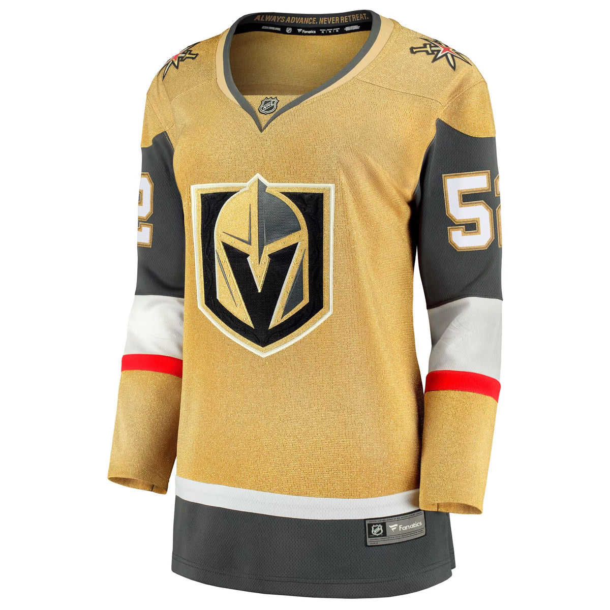 Women's Vegas Golden Knights Dylan Coghlan Fanatics Gold Home Breakaway Jersey