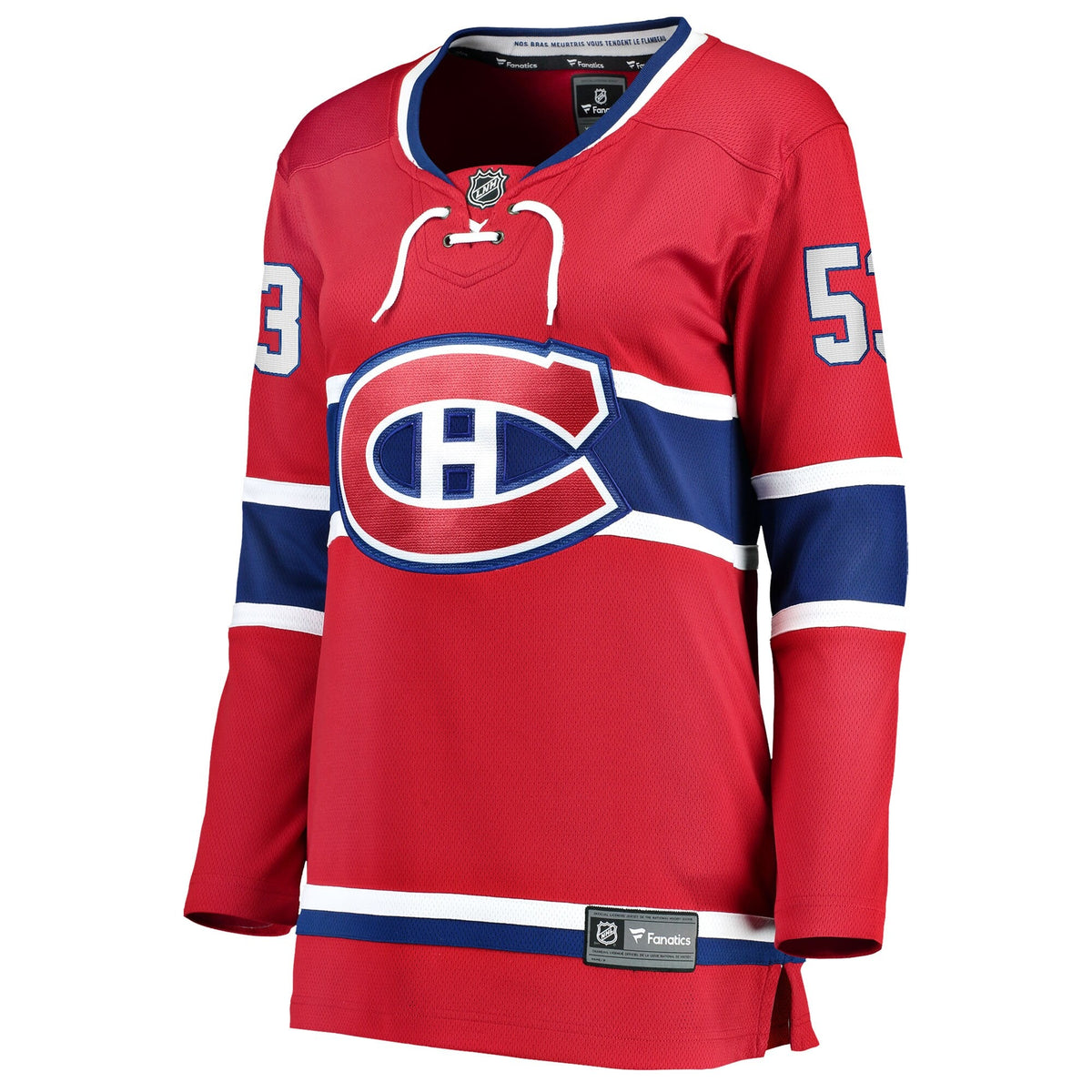 Women's Montreal Canadiens Noah Dobson Fanatics Red Home Breakaway Jersey