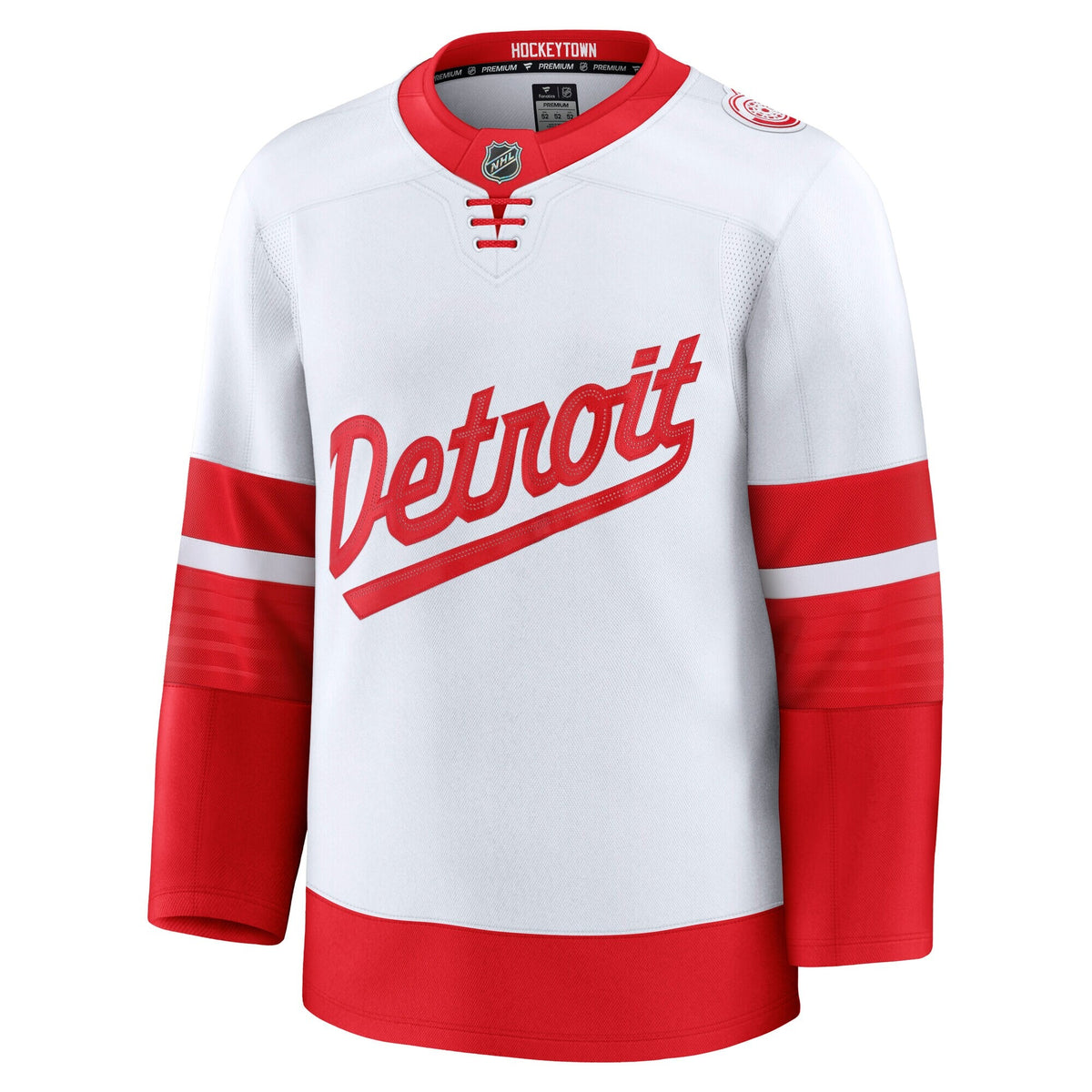 Men's Detroit Red Wings Fanatics White 2025 NHL Stadium Series Premium Jersey