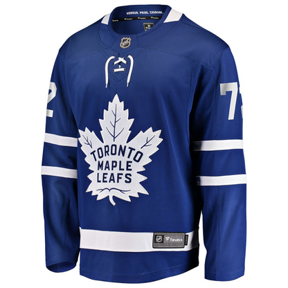 Men's Toronto Maple Leafs Travis Boyd Fanatics Blue Home Breakaway Jersey