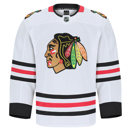 Men's Chicago Blackhawks Fanatics White Away Authentic Pro Jersey