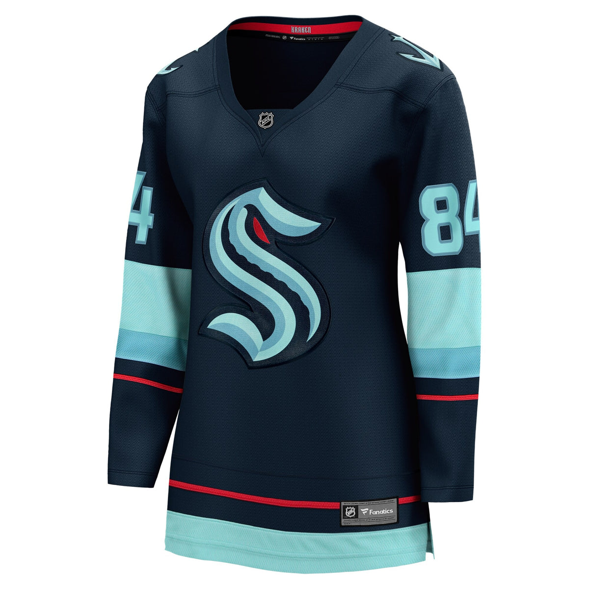 Women's Seattle Kraken Kaapo Kakko Fanatics Deep Sea Blue Home Breakaway Player Jersey