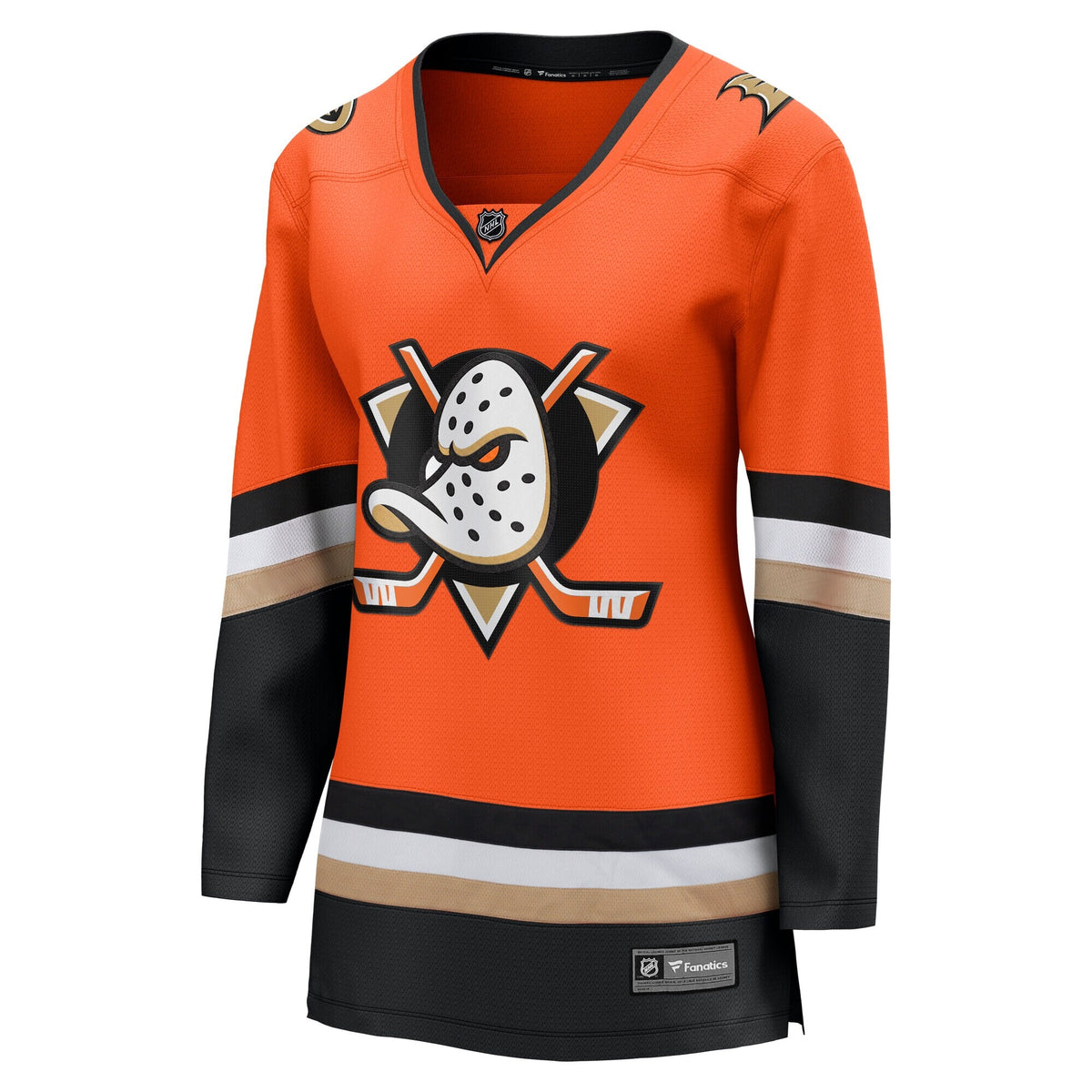 Women's Anaheim Ducks Fanatics Orange Home Breakaway Jersey
