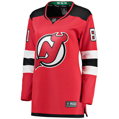 Women's New Jersey Devils Arseny Gritsyuk Fanatics Red Home Breakaway Jersey