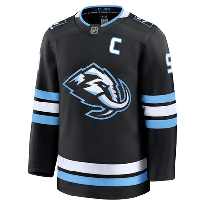 Men's Utah Mammoth Clayton Keller Fanatics Black Home Premium Player Jersey