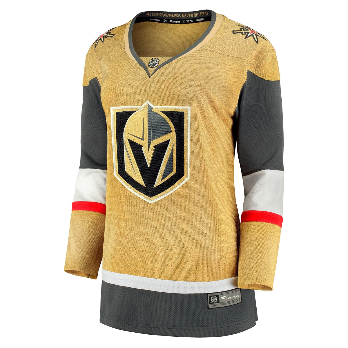 Women's Vegas Golden Knights Fanatics Gold Home Breakaway Jersey (2)
