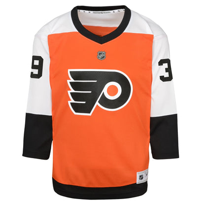 Youth Philadelphia Flyers Matvei Michkov Orange Home Replica Player Jersey