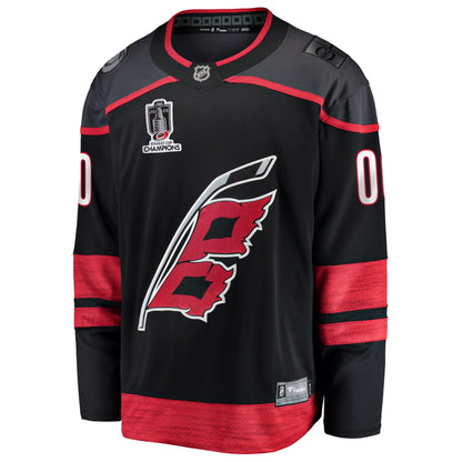 Men's Carolina Hurricanes Fanatics Black 2026 Stanley Cup Champions Home Breakaway Custom Jersey
