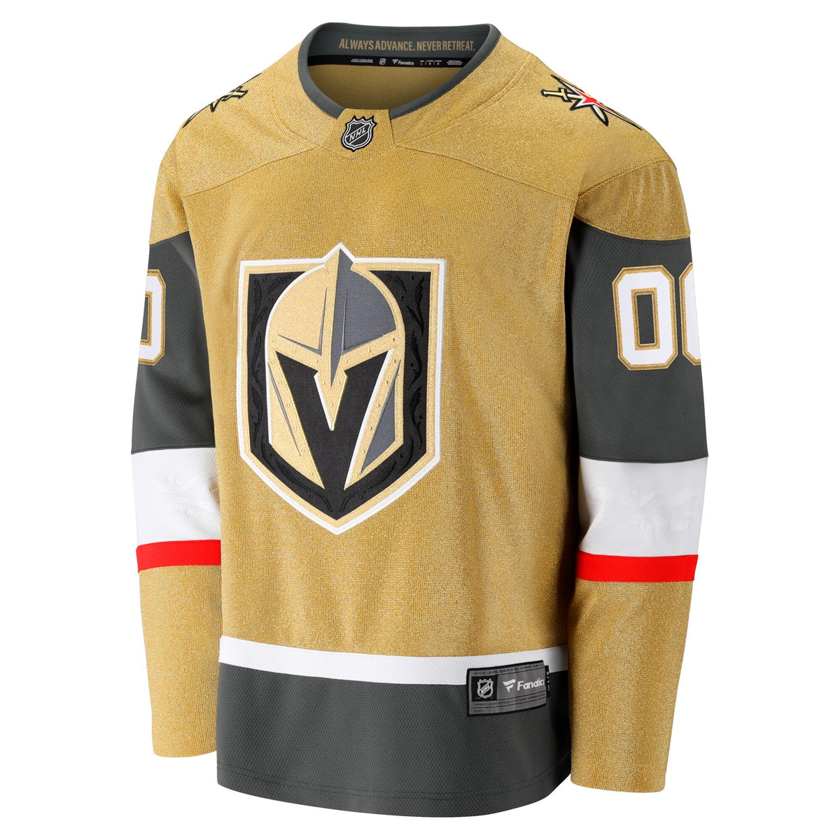Men's Vegas Golden Knights Fanatics Home Breakaway Custom Jersey
