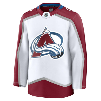 Men's Colorado Avalanche Fanatics White Away Premium Jersey