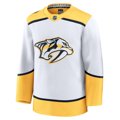 Men's Nashville Predators Fanatics White Away Premium Jersey