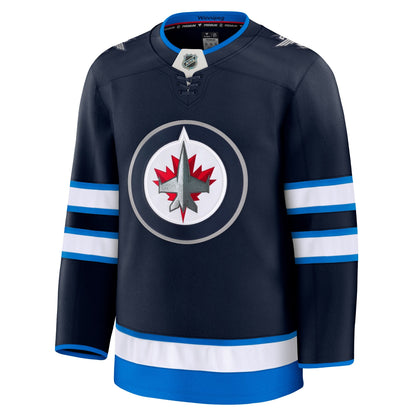 Men's Winnipeg Jets Fanatics Navy Home Premium Jersey