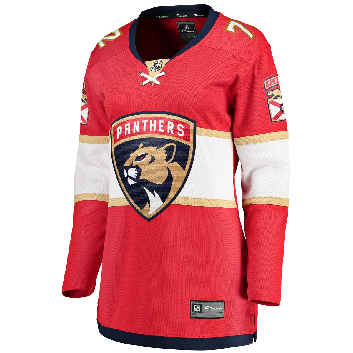 Women's Florida Panthers Sergei Bobrovsky Fanatics Red Home Breakaway Jersey