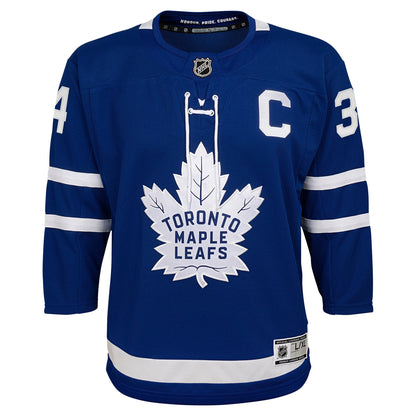 Youth Toronto Maple Leafs Auston Matthews Blue Home Premier Player Jersey