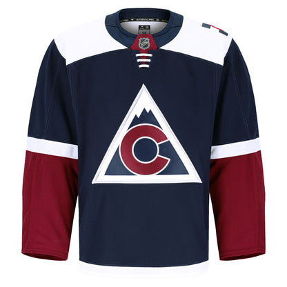 Men's Colorado Avalanche Fanatics Navy Alternate Authentic Pro Jersey