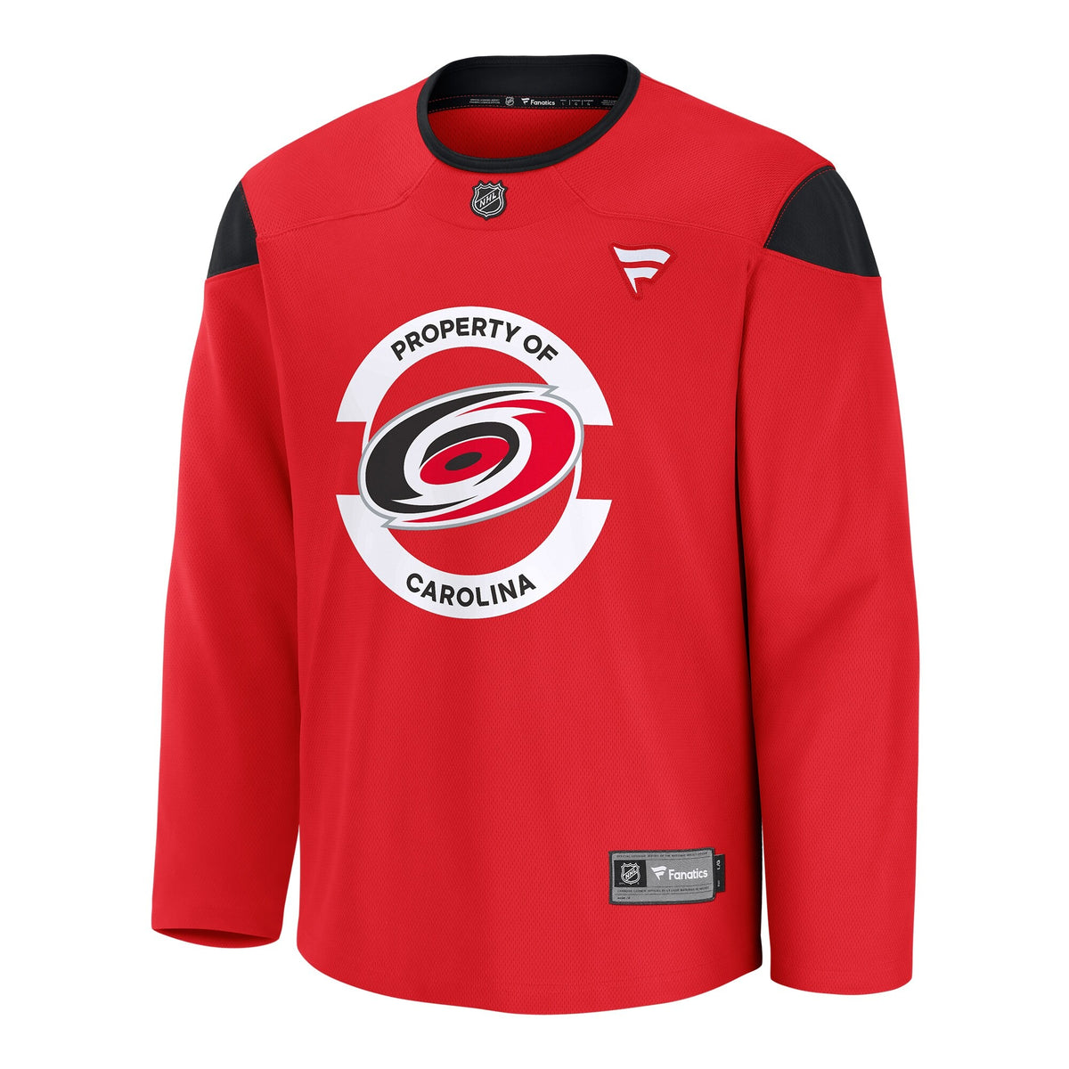 Men's Carolina Hurricanes Fanatics Red Practice Jersey