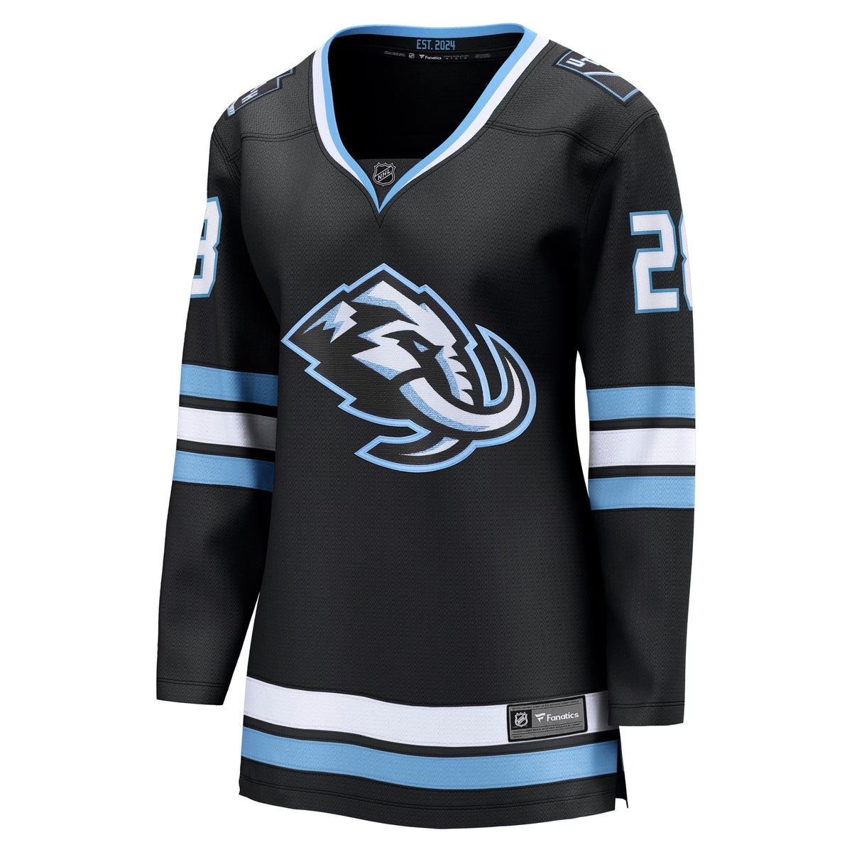 Women's Utah Mammoth Ian Cole Fanatics Black Home Breakaway Player Jersey