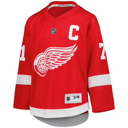 Youth Detroit Red Wings Dylan Larkin Red Home Replica Player Jersey