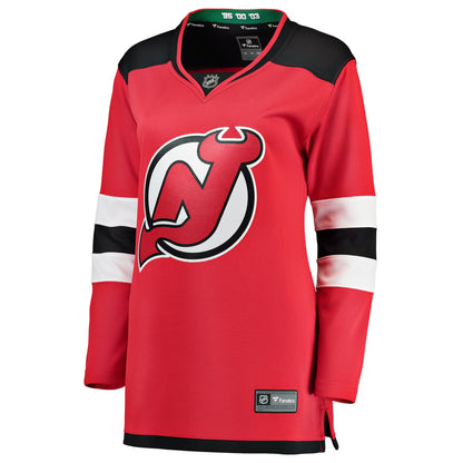 Women's New Jersey Devils Fanatics Red Home Breakaway Jersey