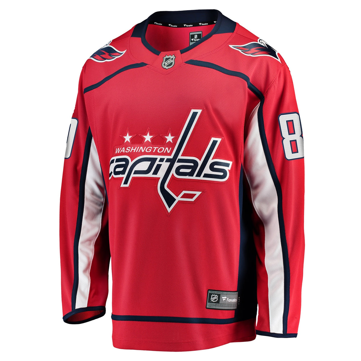 Men's Washington Capitals Pierre-Luc Dubois Fanatics Red Home Premier Breakaway Player Jersey